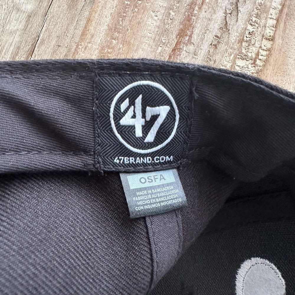 Dallas Mavericks 47 2024 NBA Finals Adjustable Hat Black OSFA Wool Blend NWOT - Picture 2 of 8